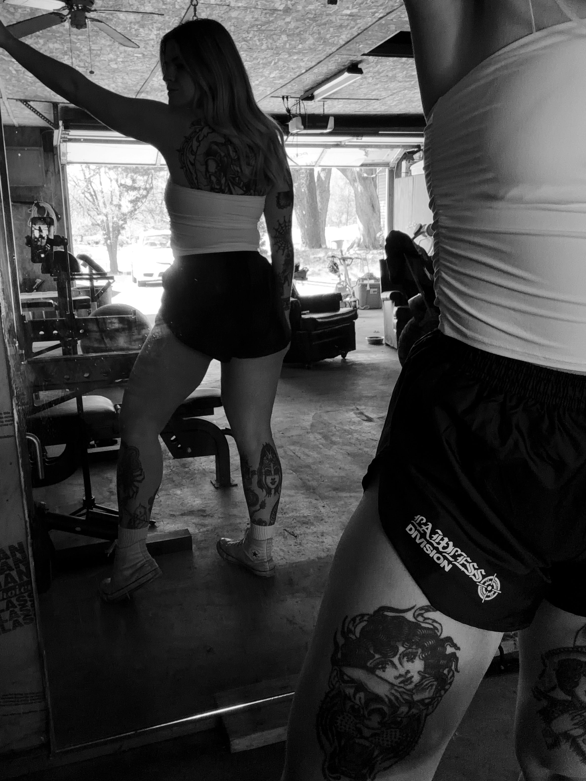 Lawless Division Women's High-Cut Running Shorts