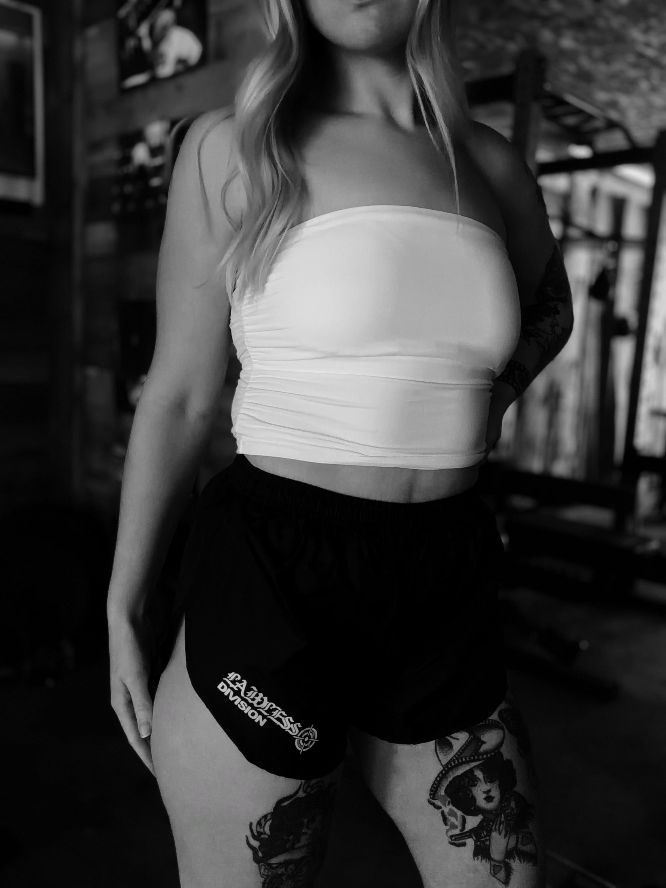 Lawless Division Women's High-Cut Running Shorts